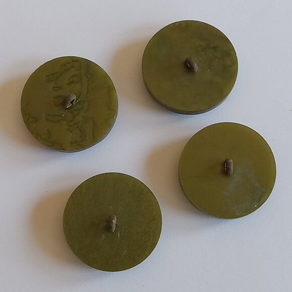 4 Vintage 1" Sewing Buttons - Picture 2 of 9